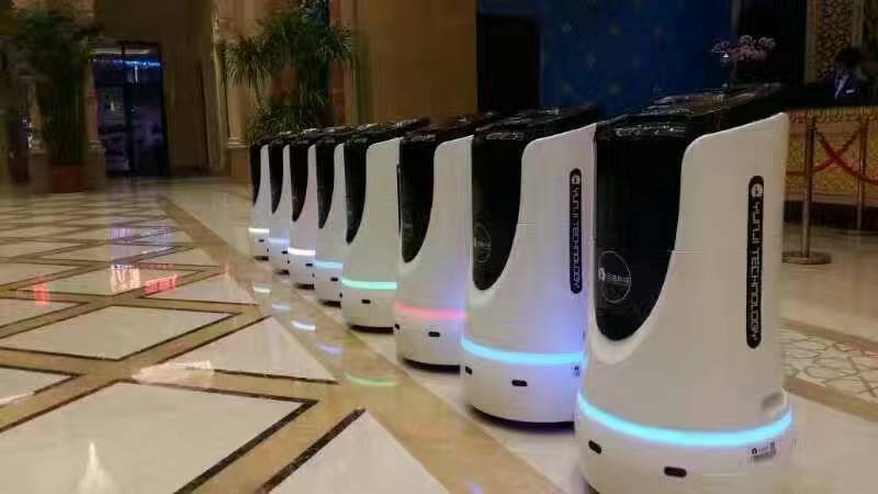 润送物机器人（酒店机器人）